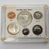 Image 4 : 1967 Canada Centennial Mint Coins Including 80% Silver Dollar, 50 Cents, 25 Cents, 10 Cents
