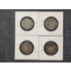 Image 4 : Four Assorted 90% Silver United States Barber Quarters ~ $1.00 Face Value