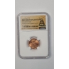 Image 1 : NGC "Don't Tread On Me" 1999 Mint Error Uncirculated Broadstruck North East Error Coll Lincoln Cent