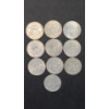 Image 4 : United States 1967, 1968, 1969 Philadelphia/Denver Mint 40% Silver Kennedy Half Dollars - FV: $5.00