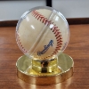 Image 3 : Manny Ramirez Autographed Official Baseball In Nice Protective Display Stand
