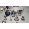 Image 3 : Large Collection Of Silverplated Items - Bells, Trinket Box & More - Approx Weight: 7.4 LBS