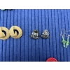 Image 3 : Large Lot of Earrings - Costume Jewelry - Beautiful Pieces - Leaf Earrings - Buttons - Frog Earrings