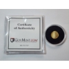 Image 2 : 2014 1/10 oz Fine Gold $5 American Eagle Coin in Capsule w/ Certificate of Authenticity