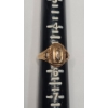 Image 7 : Vintage 10K Yellow Gold With Black Enamel Art Déco Class Ring - Size 5 - Weight: 4.0g