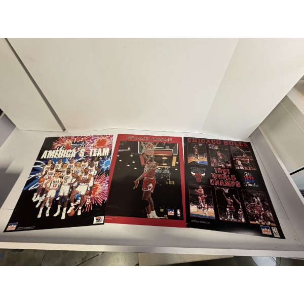 Micheal Jordan Basketball Poster - USA America's Team Basketball Photo - Official Licensed Product 