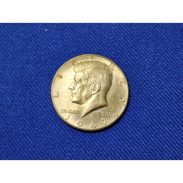 1967 40% Kennedy Silver Half Dollar