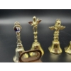 Image 4 : Assorted small Bells - Bracelet with assorted charms - floral pin - Cape Cod Bell - WV - Michigan
