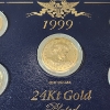 Image 5 : 1999 24k Gold-Plated U.S. Mint 5-Coin Set 