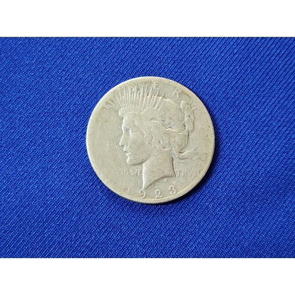1923-S Silver Peace Dollar