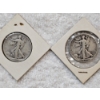 Image 1 : 90% Silver United States Half-Dollar Assortment (Walking Liberty) - AFV: $1.00