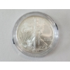 Image 2 : 2007-W American Silver Eagle Uncirculated $1 Coin 1 oz .999 Fine Silver w/ OGP Box & COA