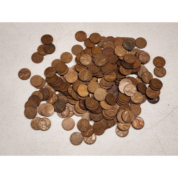 1957 Lincoln Wheat Cents - Face Value $2.36