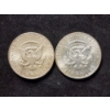 Image 2 : $1.00 Face Value in 90% Silver 1964 Kennedy Half Dollars