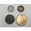 Image 5 : Four Assorted US Tokens Ft. Two Fare Tokens, 1 Tax Token & A World's Fair Kendall Oil Coin