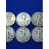 Image 3 : x10 Assorted Years 90% Silver Walking Liberty Half Dollars FV: $5.00