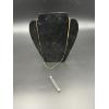 Image 1 : Costume Necklace & Pocket Folding Knife - Unclasped Necklace is 23 inches & Pocket Knife Unfolded is