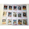 Image 1 : MINT 1974 TOPPS BASEBALL CARDS - 15 ASSORTED SLEEVED CARDS IN NEVER TOUCHED FRESH CONDITION 