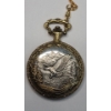 Image 4 : Vintage Men's Majestron Quartz Pocket Watch & Lovely Bangle Bracelet