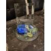 Image 1 : Three Glass Vases, Hurricane Glass, And Handmade Glass Frame