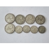 Image 2 : Canadian Silver Coin Lot – Quarters & Dimes 1955–1966 - 80% Silver Coins FV: $1.65 CAD