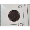 Image 2 : 2 BETTER DATE Indian Head Cents 1861 & 1873