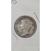 Image 6 : (7) Assorted Years 90% Silver Mercury Dimes (2 Are Gold Plated) - Face Value: $0.70