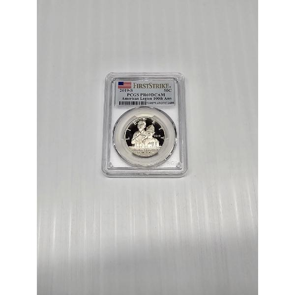2019 - "S" American Legion 100th Anniversary Half Dollar