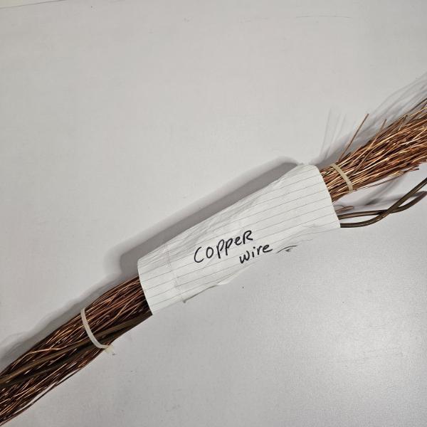 Five Pounds Of Bare Bright Stranded Copper Wire