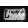 Image 1 : Molon Labe 1Troy Oz 999 Fine Silver Bar From The St. Louis Mint/Kody Duncan