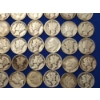Image 5 : x33 Assorted Year Silver Roosevelt and Mercury Dimes FV: $3.30