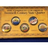 Image 2 : The Complete Colorized 20th Century State Quarter Collection - Nice Display Box! 