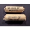 Image 1 : 2 Double Rolls Of United States Half Dollars - Unsearched - $40.00 Face Value