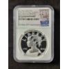 Image 1 : NGC SP70 Enhanced Finish U.S. Mint 225th Anniversary 2017-W Silver 1 Oz Medal - 2 OUT OF 4 COIN SET!