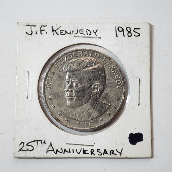 1985 J.F. Kennedy 25th Anniversary Coin 