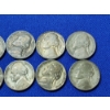Image 3 : x10 Assorted Years Jefferson Wartime Nickels FV: $0.50