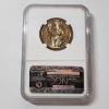 Image 3 : NGC MS66 Mint Error Missing Edge Lettering 2009 Harrison Presidential Dollar 