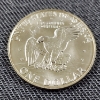Image 3 : United States 1973-S Eisenhower Dollar 40% Silver Coin ~ ASW: 0.3162 oz ~ San Francisco Mint