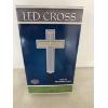 Image 1 : Brand New 15 Inch Tall Solar Powered LED Cross With Stake - New In Box