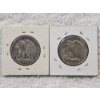 Image 2 : 2 Walking Liberty 90% Silver Half-Dollar Coins - AFV $1