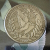 Image 2 : 2000 Millennium Commemorative $10 Coin Authorized by the Republic of Somalia