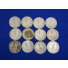 Image 2 : Lot of U.S. 90% Silver Quarters Years Ranging 1948-1964