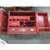 Image 1 : Antique Metal Tech Cabinet 21"x17"