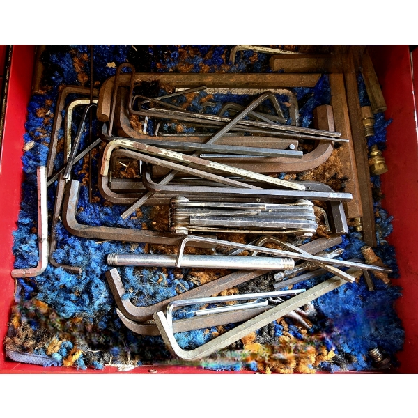 Assorted Allen Keys - Tiny to Huge