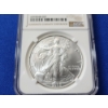 Image 2 : 2005 $1 American Siver Eagle 1 oz Fine Silver Graded by NGC MS 69 
