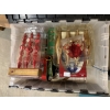 Image 1 : *Pick Up At Mantua Home-No Shipping Available*  Christmas Ornaments in Plastic Storage Bin - Icicle 