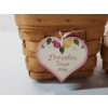 Image 3 : (2) Longaberger Baskets: Dresden Tour Basket & Small Basket - Plastic Liners in Both