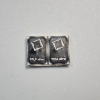 Image 2 : x2 Valcambi Suisse 1 Gram Fine Pure .999 Silver Bars - 2g Fine Silver Total