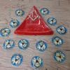 Image 1 : Masonic Lot Of Badges & A Single Ashtray - See Pics