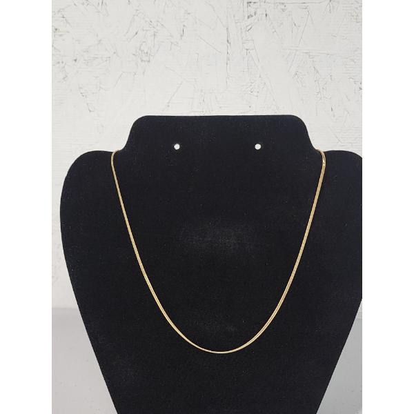 14K Gold Shake Chain Necklace - 20in - TW: 6.0g